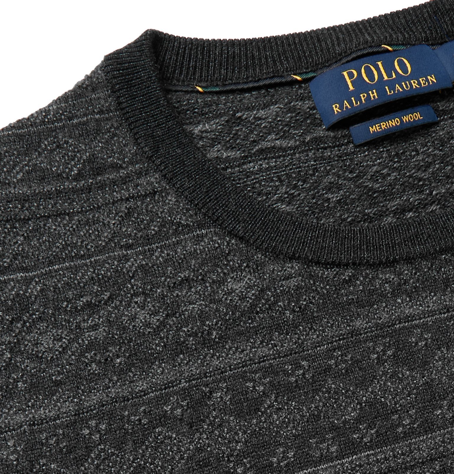 Polo Ralph Lauren - Slim-Fit Fair Merino Wool Sweater Gray Polo Ralph Lauren