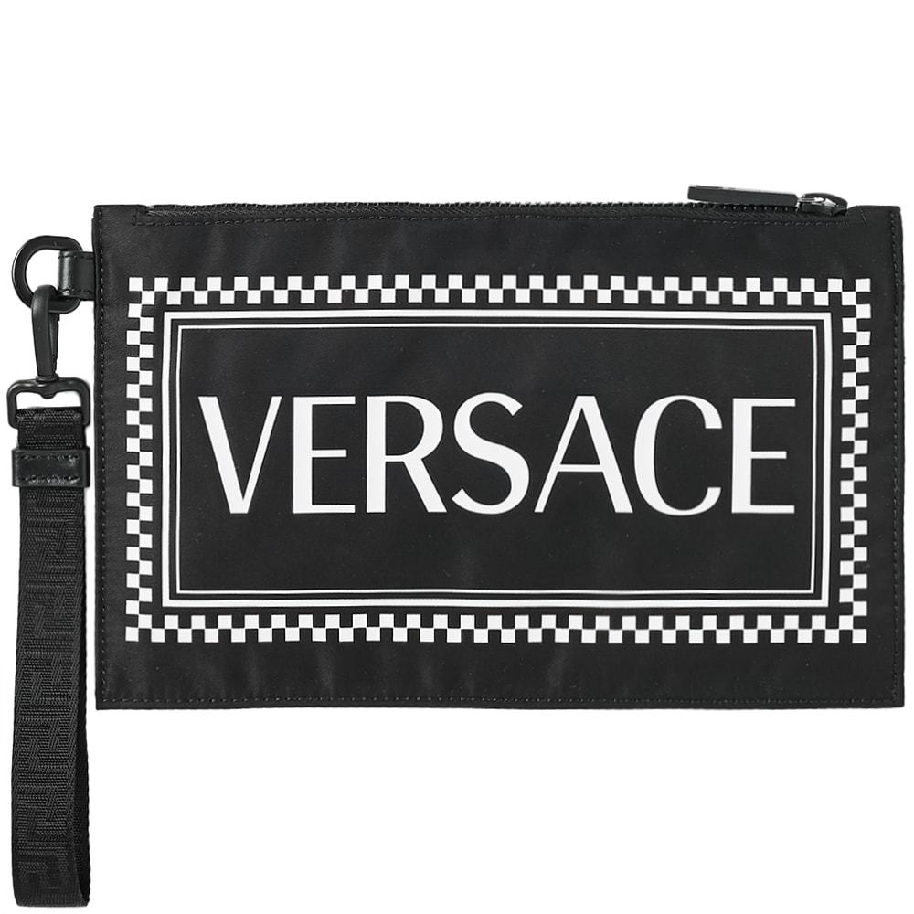 Versace Box Logo Zip Pouch Versace