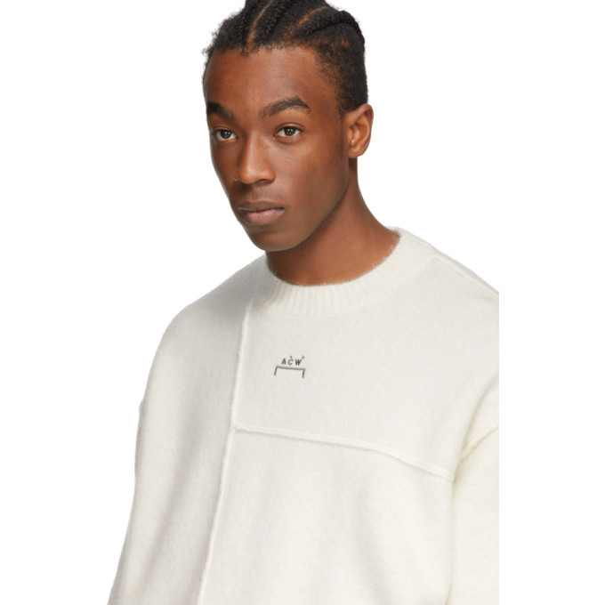 A-Cold-Wall* Off-White Panelled Seam Sweater A-Cold-Wall*
