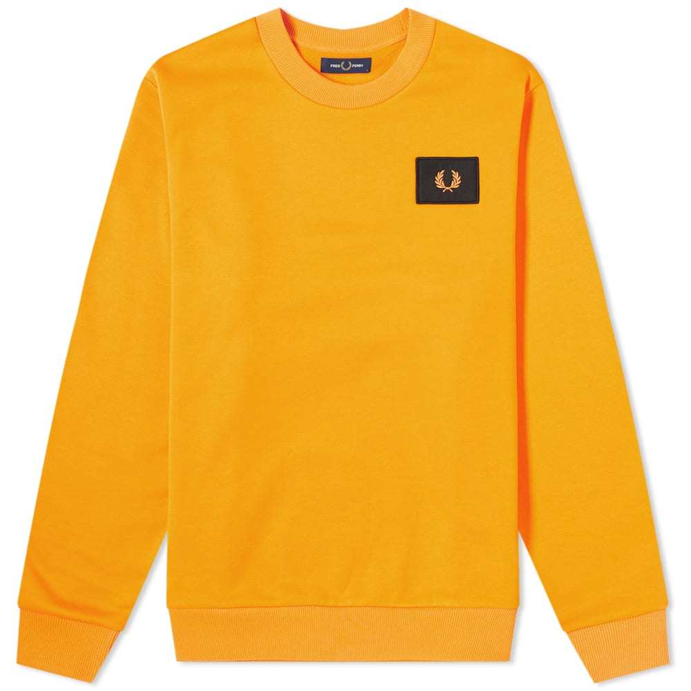 Fred Perry Acid Bright Crew Sweat Fred Perry