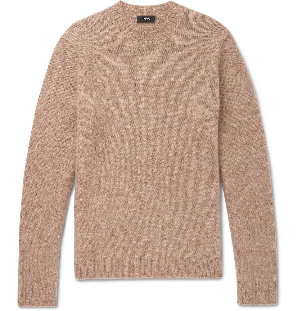 theory alpaca sweater