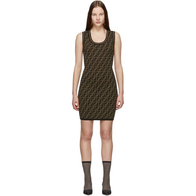 fendi mania dress