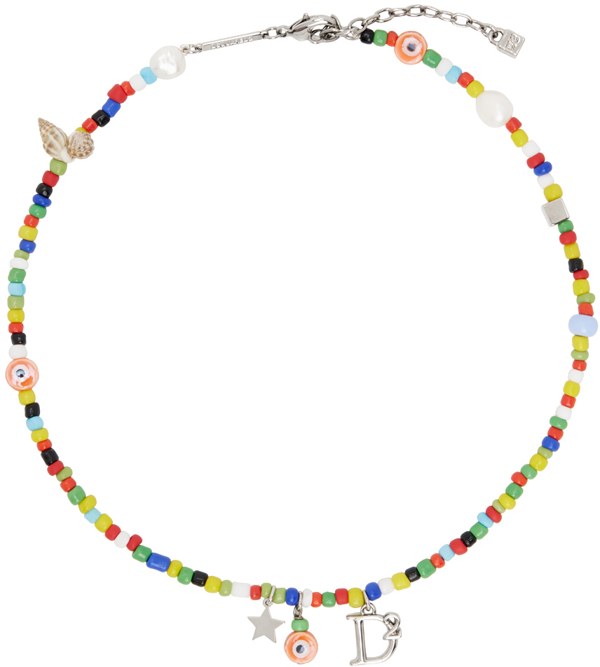 Photo: Dsquared2 Multicolor Shells Necklace