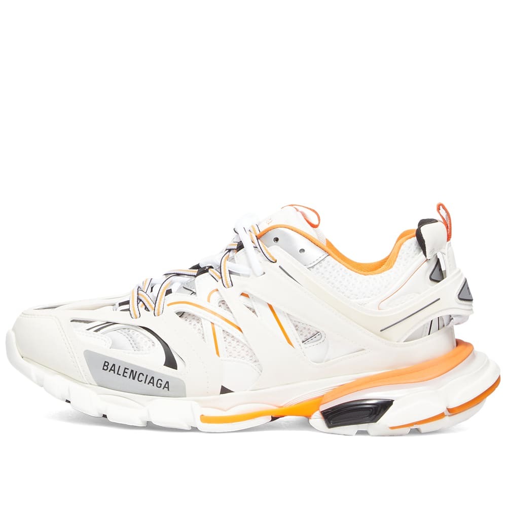 balenciaga high top mens orange
