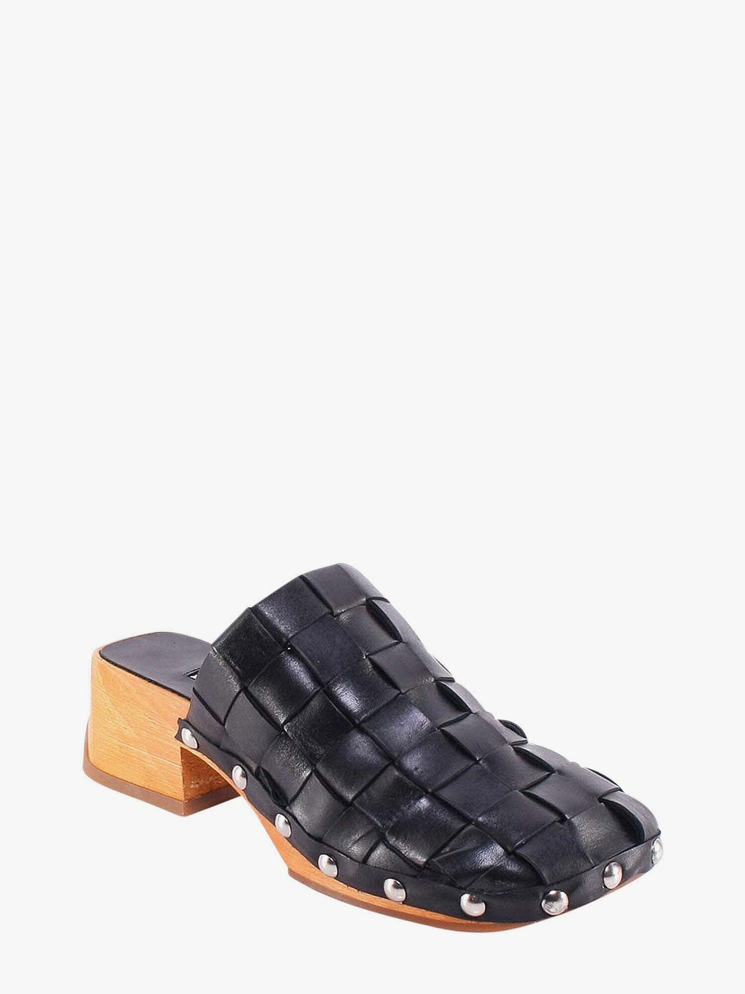 MIISTA Womens Black Toe Strap Ankle Wrap Ties Padded Alberta Round Toe Block Heel Lace-Up Leather Heeled main image 0