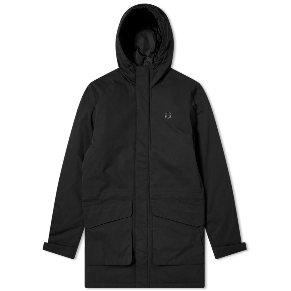 Fred Perry Padded Hooded Jacket Fred Perry Authentic