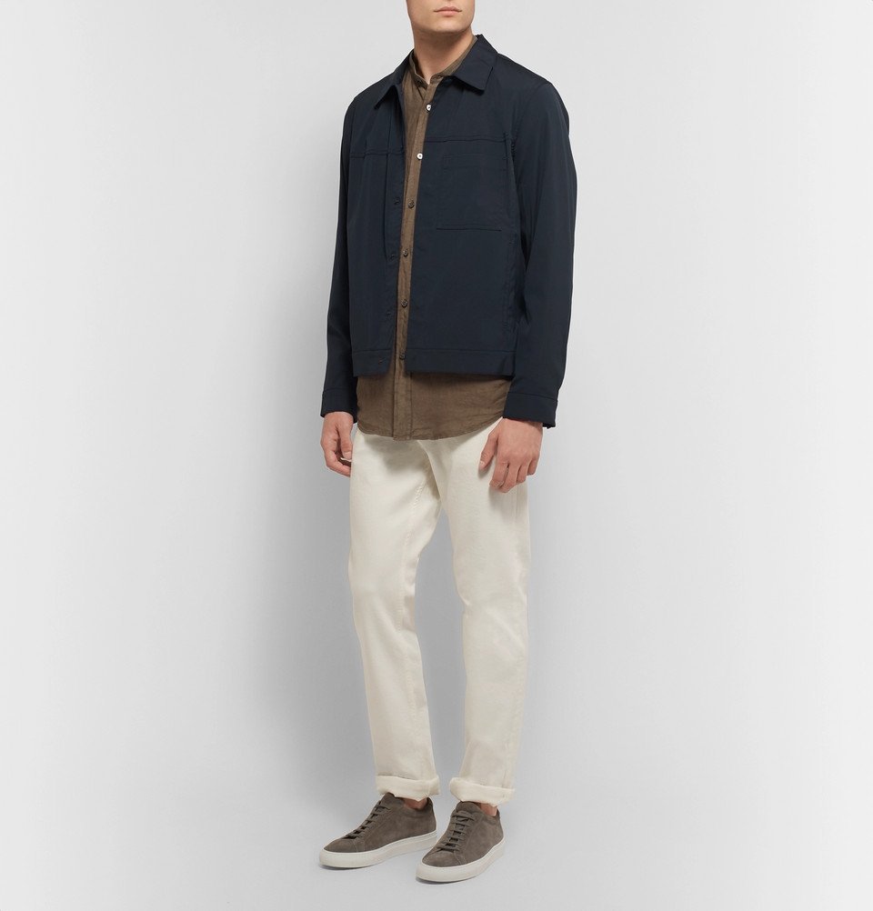 Jamie Stretch Cotton-Blend Jacket 