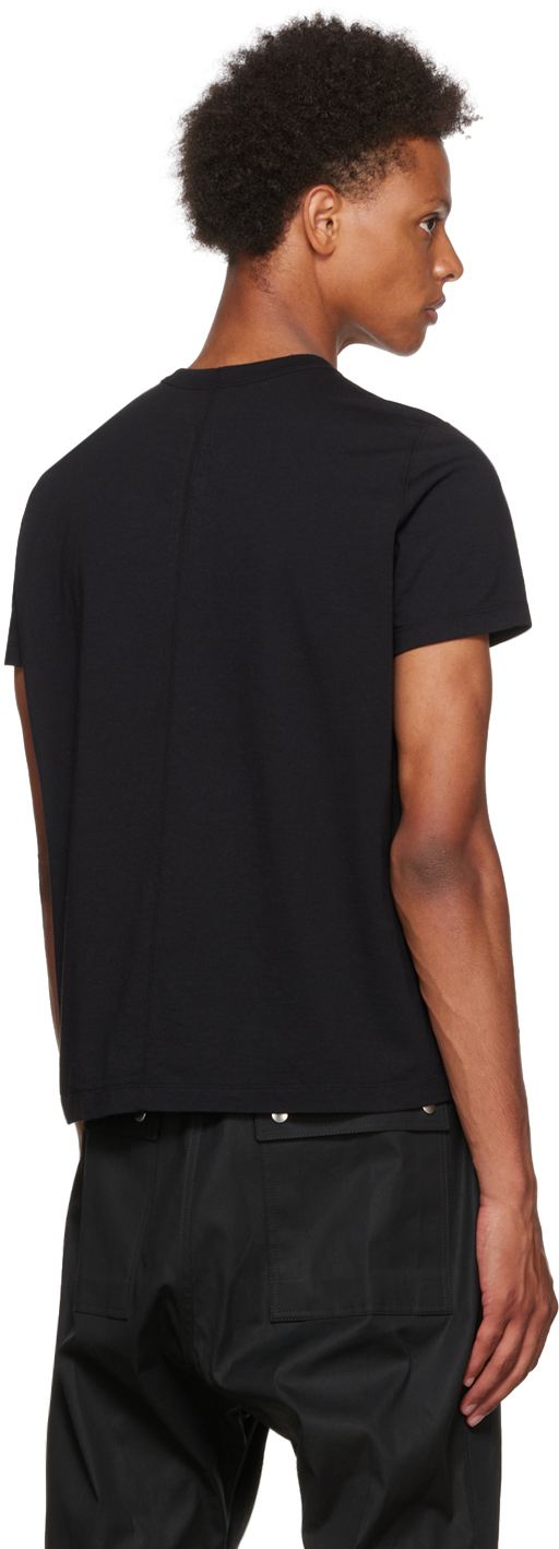 Rick Owens Black Short Sleeve T-Shirt