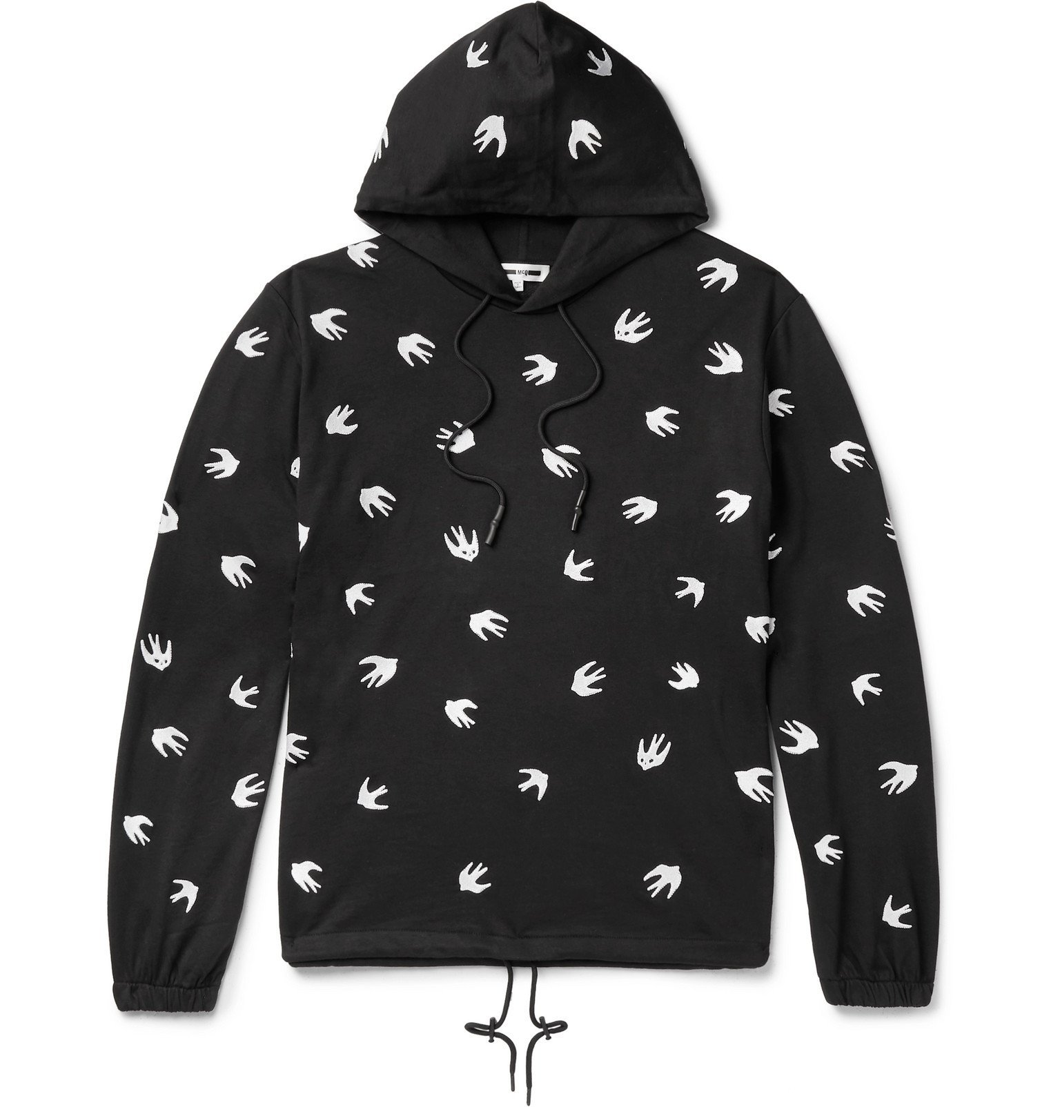 alexander mcqueen black hoodie
