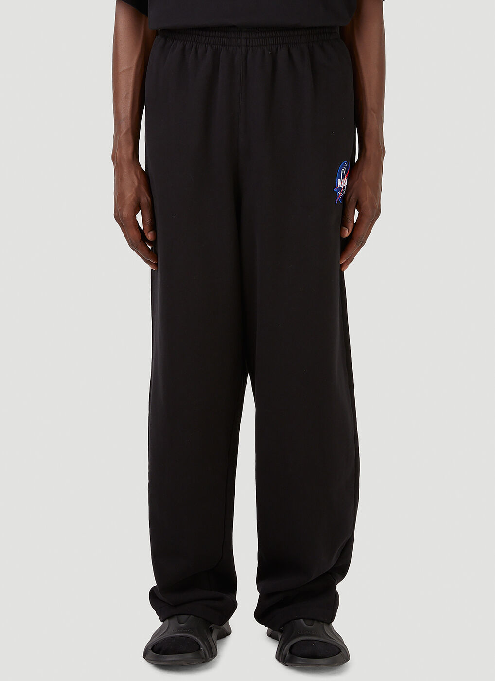 Space Jogging Track Pants in Black Balenciaga