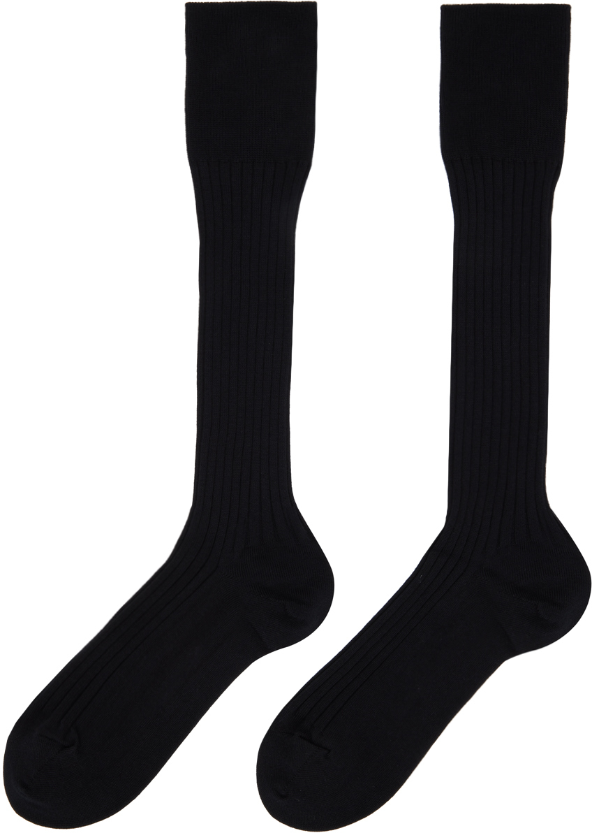 TAKAHIROMIYASHITA TheSoloist. Black Hi Sox Socks TAKAHIROMIYASHITA ...