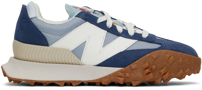 Photo: New Balance Blue XC-72 Low-Top Sneakers