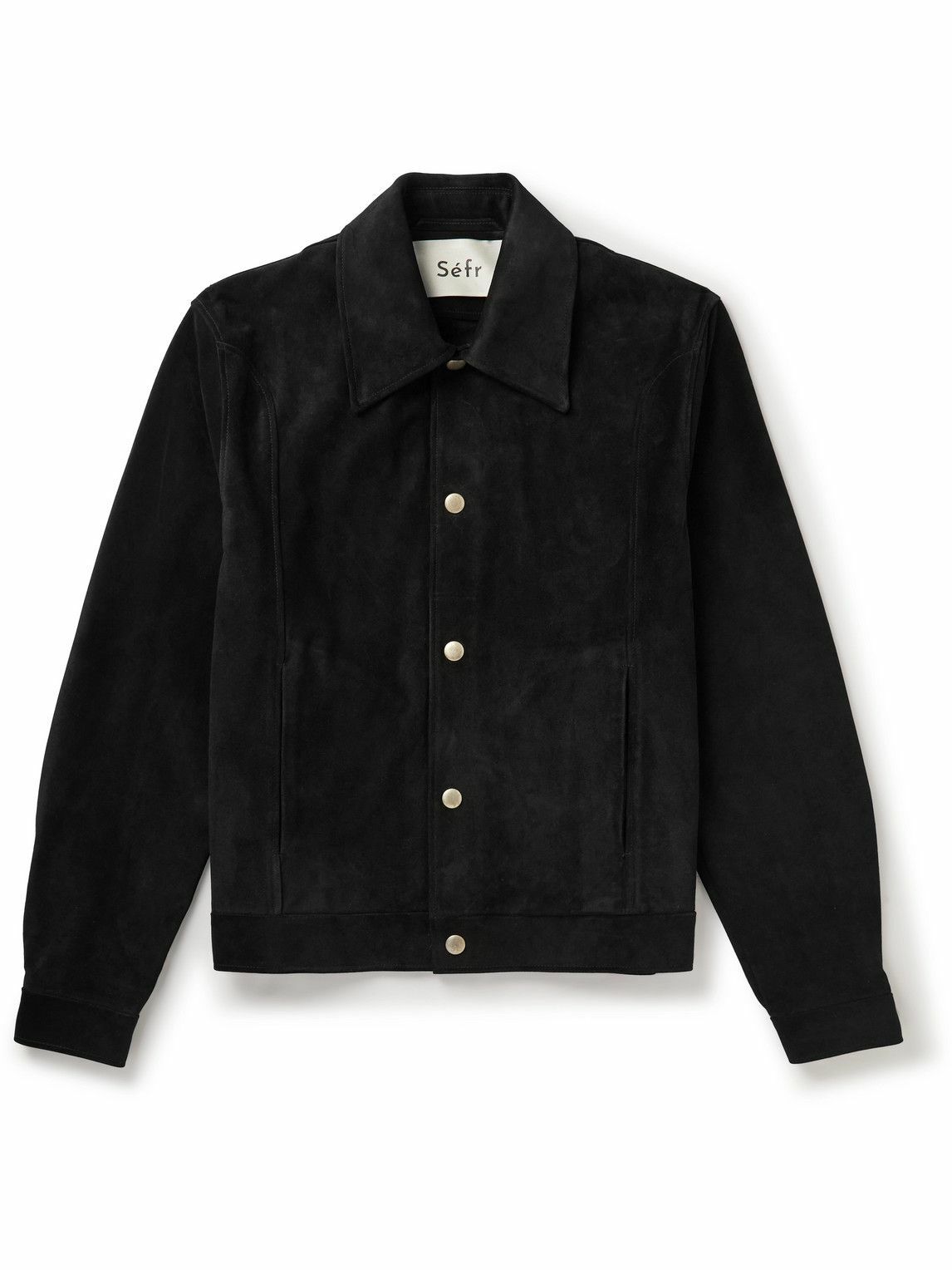 Séfr - Enzo Suede Jacket - Black Séfr