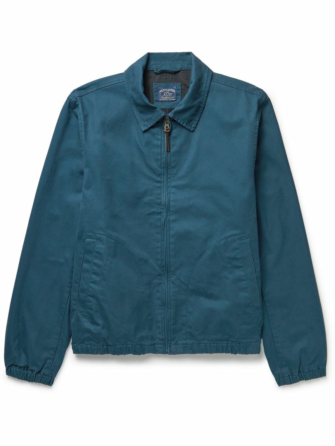 J.Crew Harrington CottonTwill Jacket Blue J.Crew