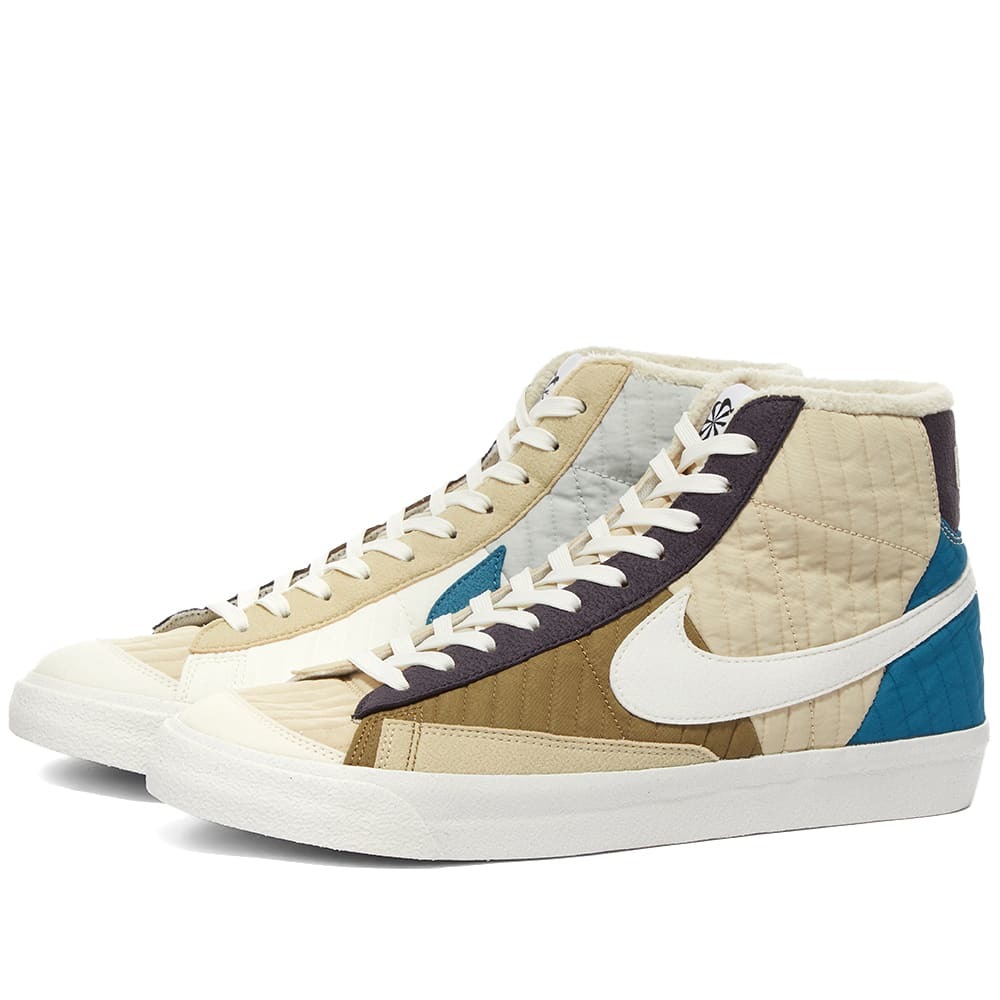 nike blazer patchwork