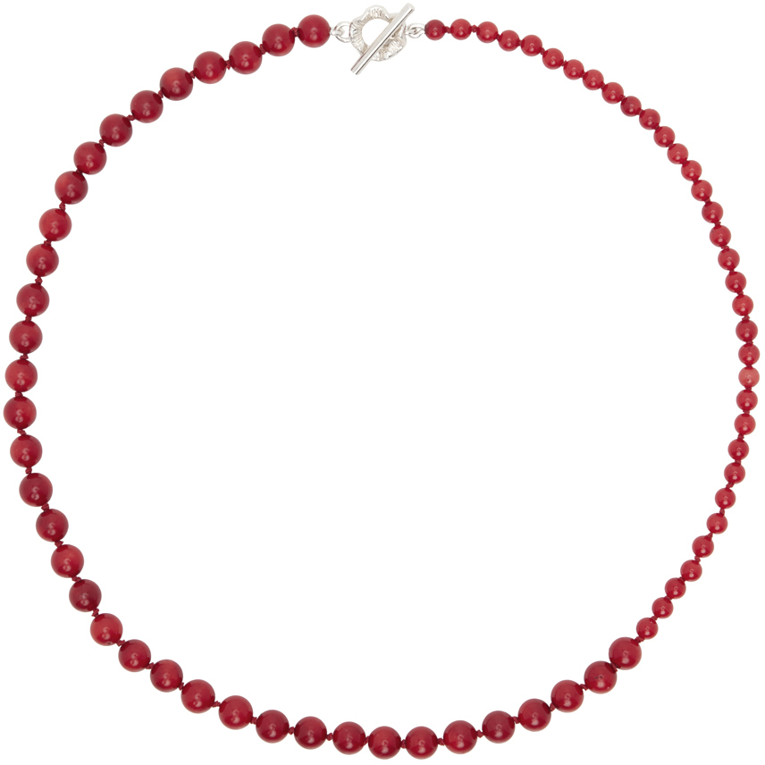 Photo: Beaufille Red Small Calla Necklace