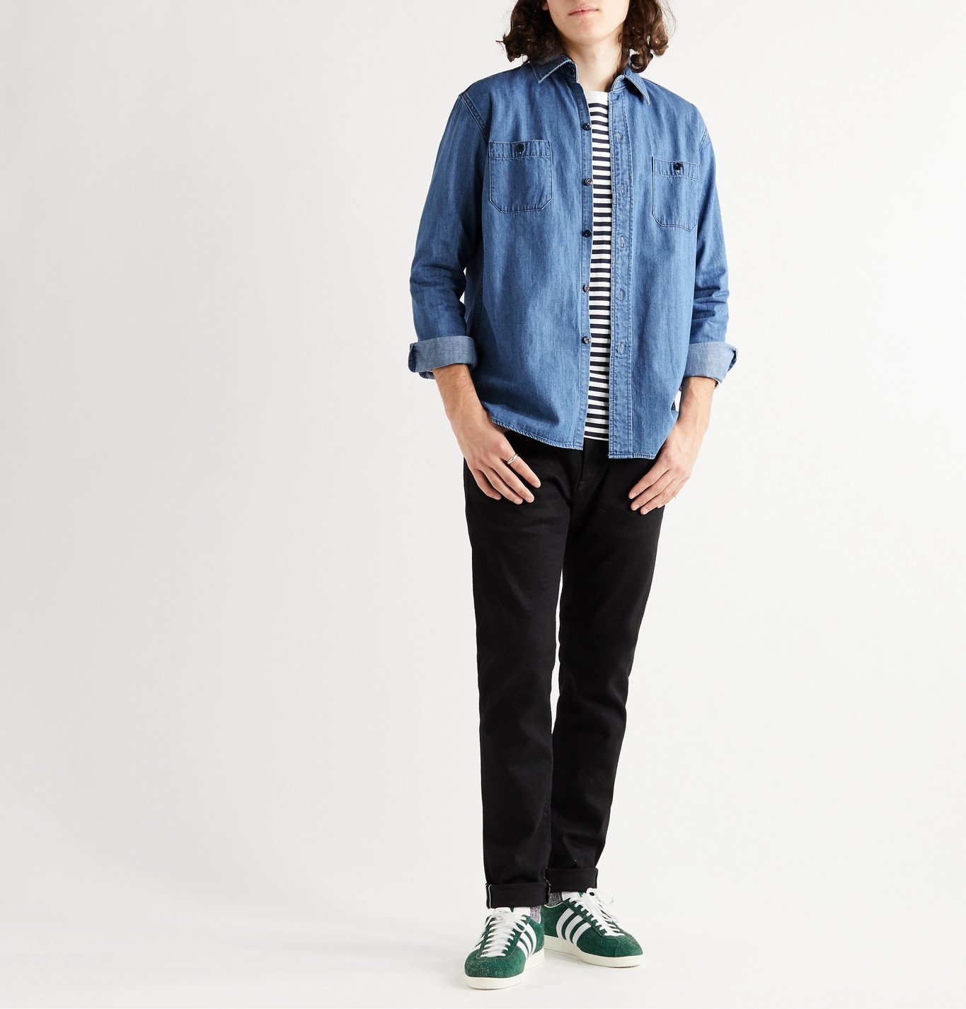 EDWIN - Denim Shirt - Blue Edwin