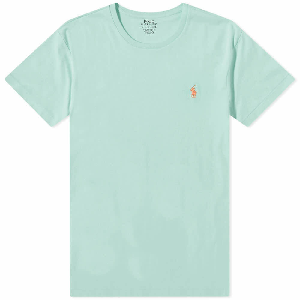 Polo Ralph Lauren Men's Custom Fit T-Shirt in Celadon Polo Ralph Lauren