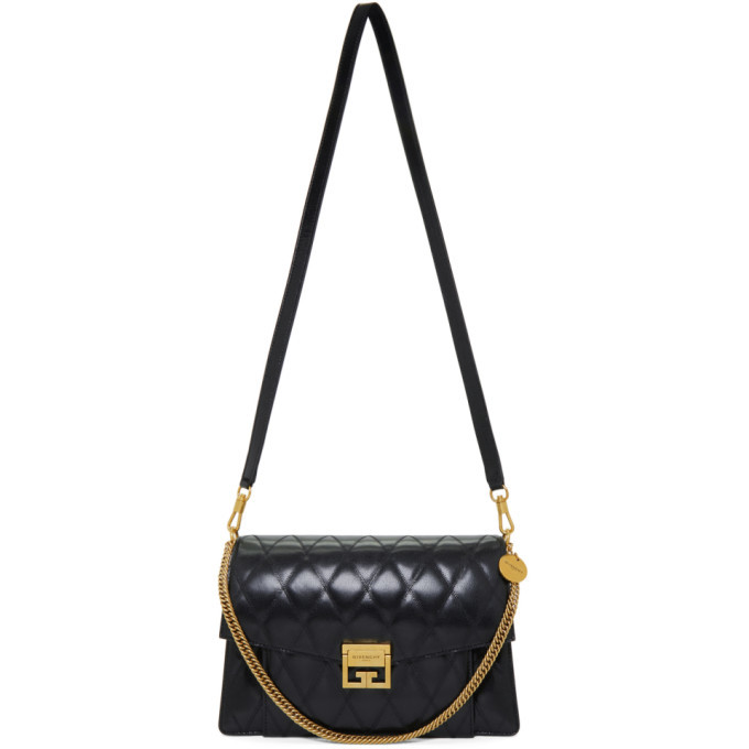 Givenchy Black Quilted Medium GV3 Bag Givenchy