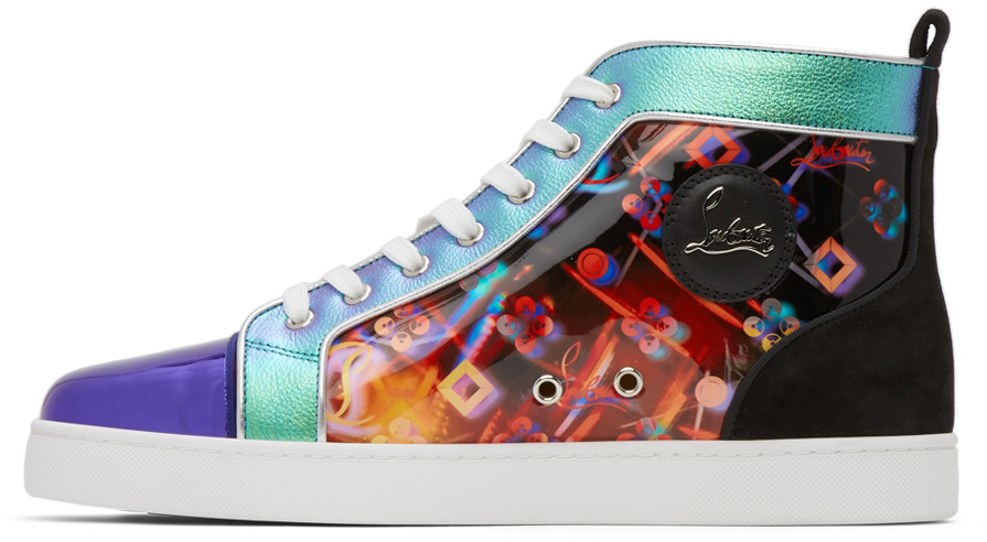louboutin colorful sneakers