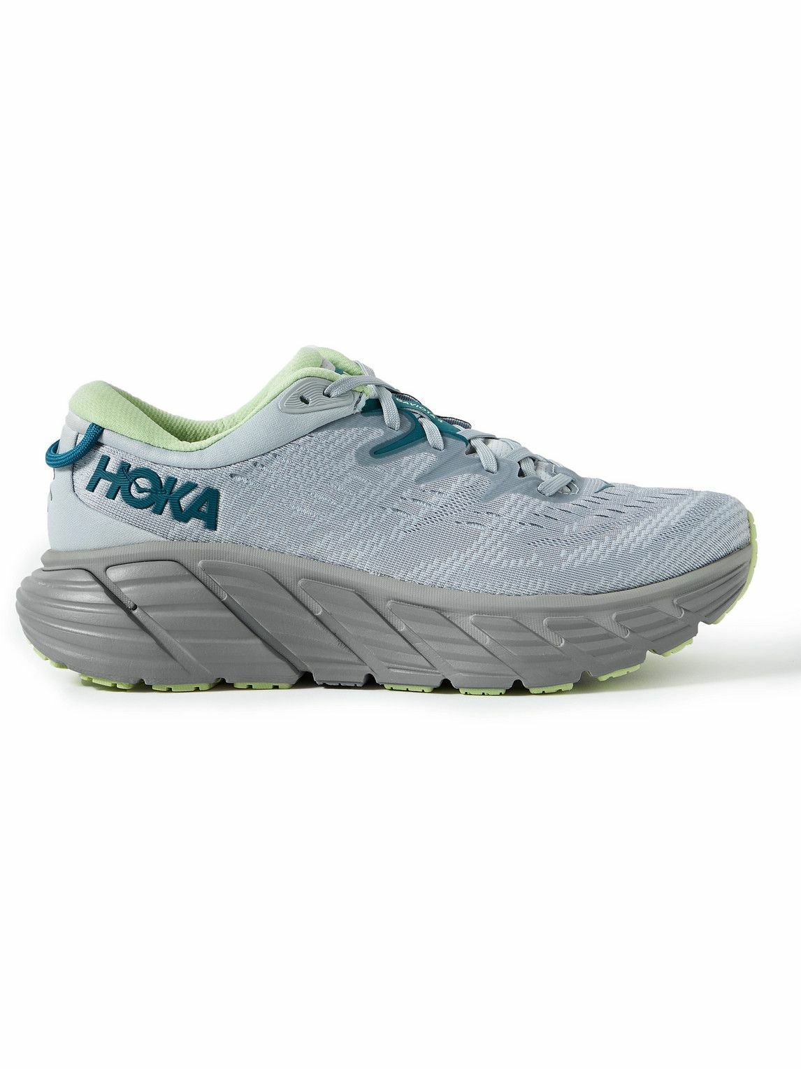 Hoka One One - Gaviota 4 Mesh Running Sneakers - Gray Hoka One One