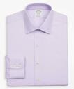 Brooks Brothers Men's Stretch Soho Extra-Slim-Fit Dress Shirt, Non-Iron Royal Oxford Ainsley Collar | Lavender
