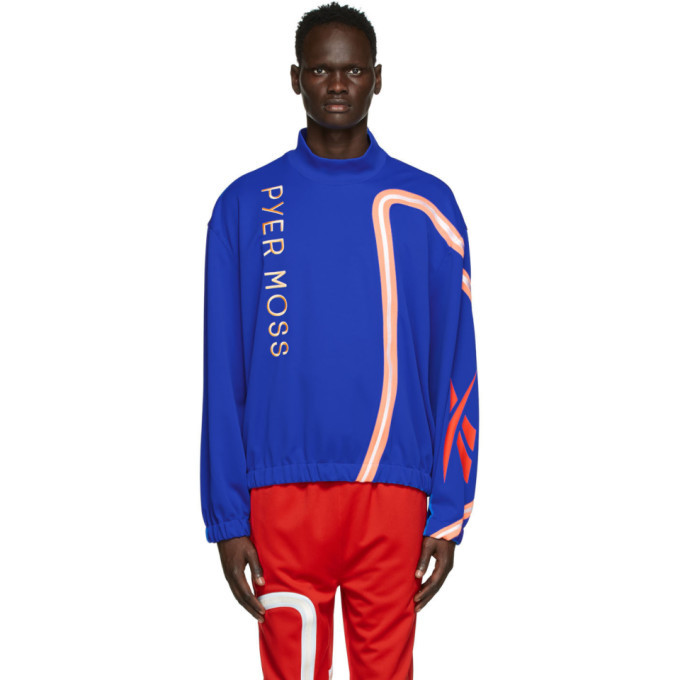 reebok mock neck