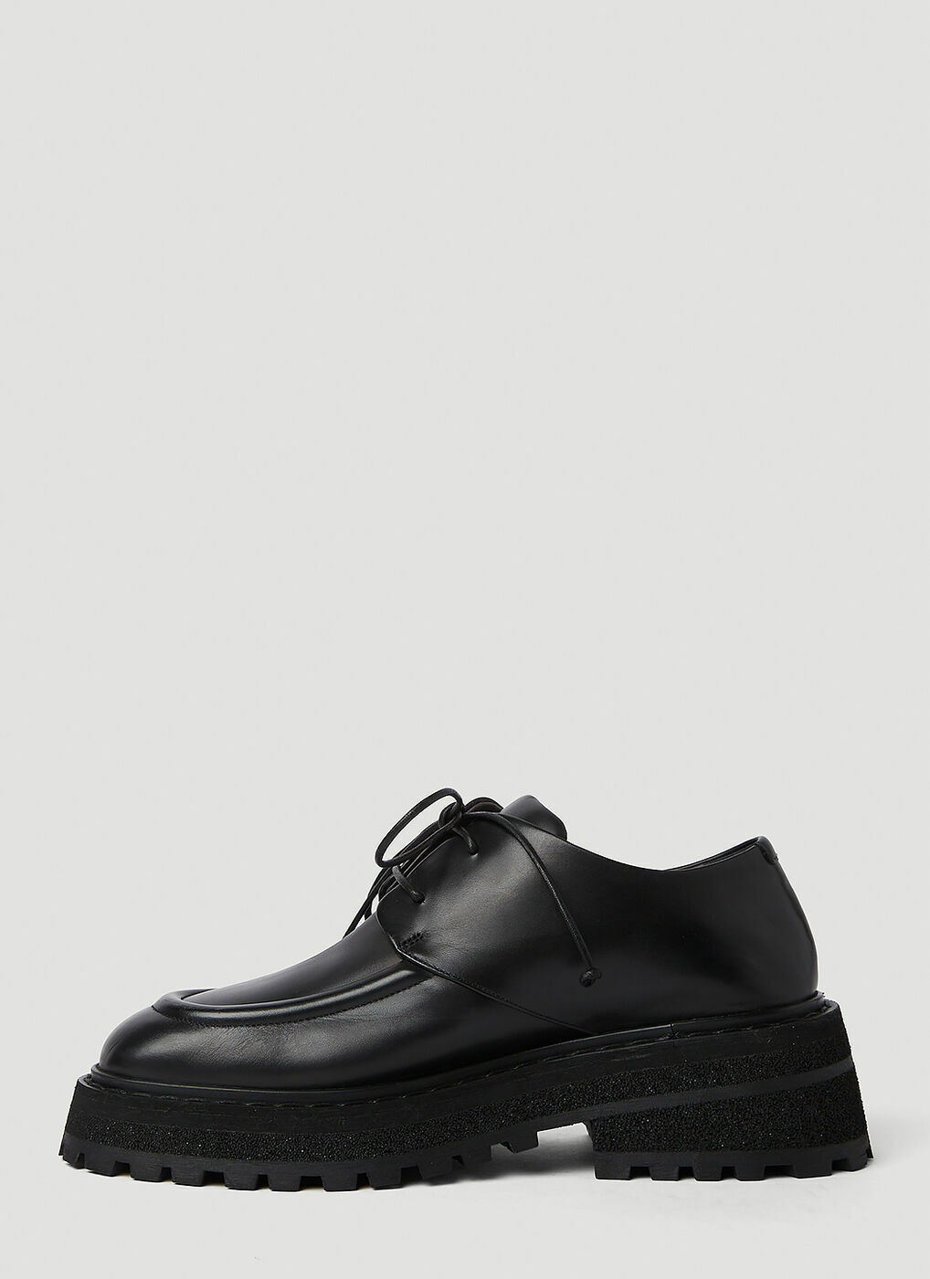 Carro Derby Shoes in Black Marsèll