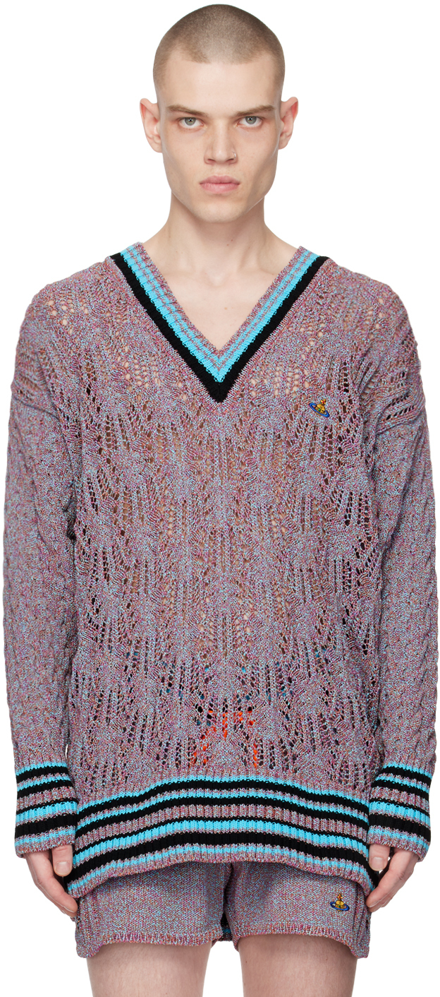 Vivienne Westwood Purple Range Oversized Sweater Vivienne Westwood