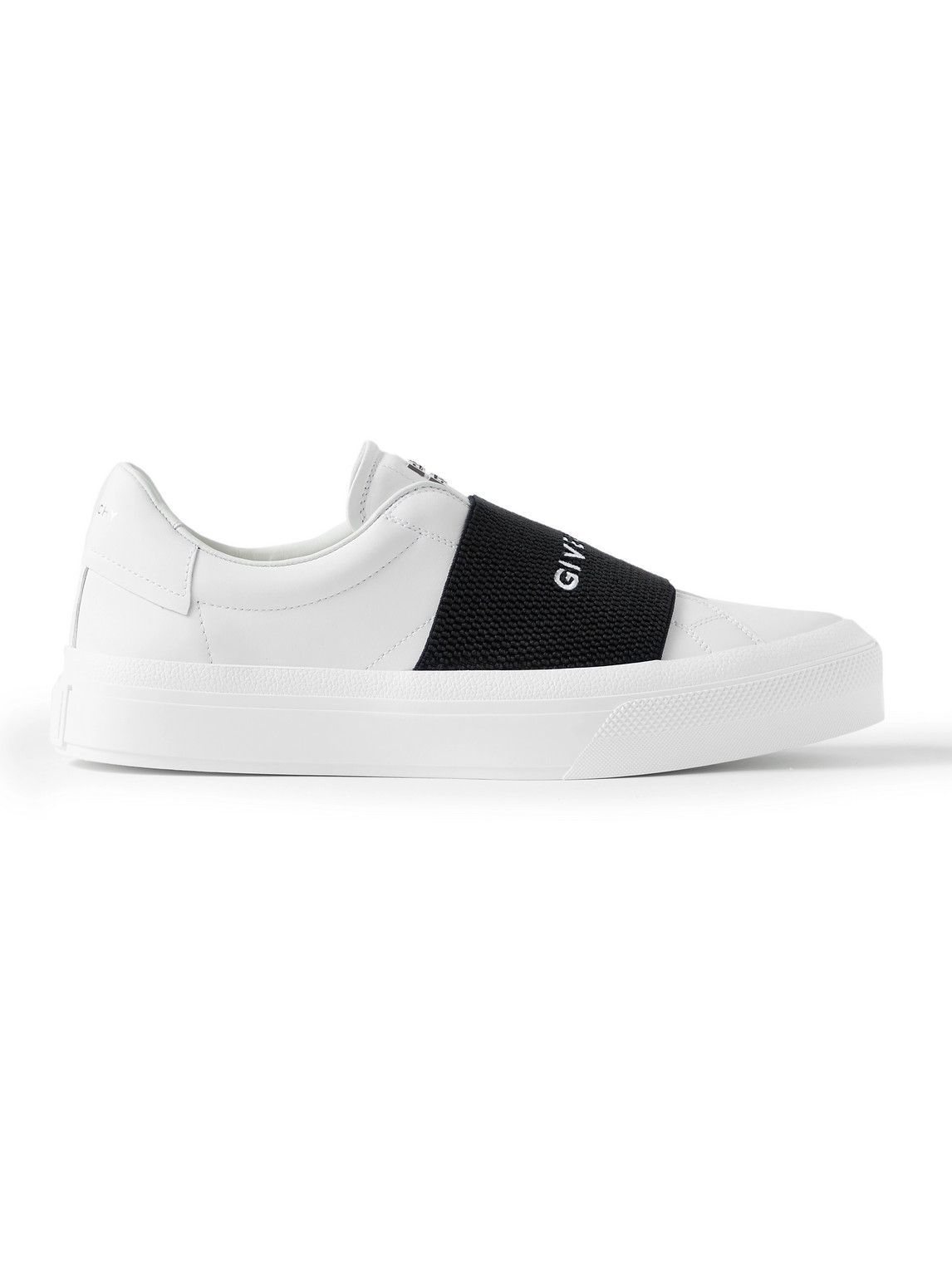 Givenchy - City Sport Slip-On Leather Sneakers - White Givenchy