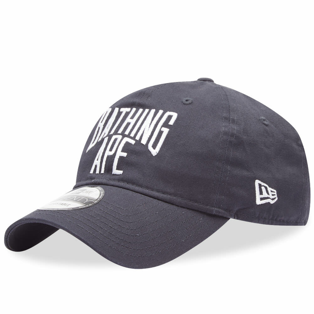 A Bathing Ape Men's NYC Logo New Era 9Twenty Cap in Navy A Bathing Ape