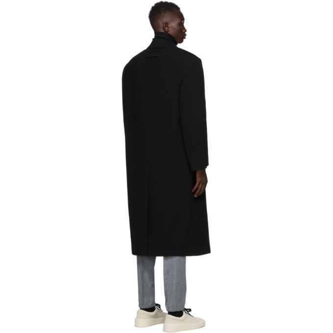 Fear of God Ermenegildo Zegna Black Wool Coat Fear of God Ermenegildo Zegna