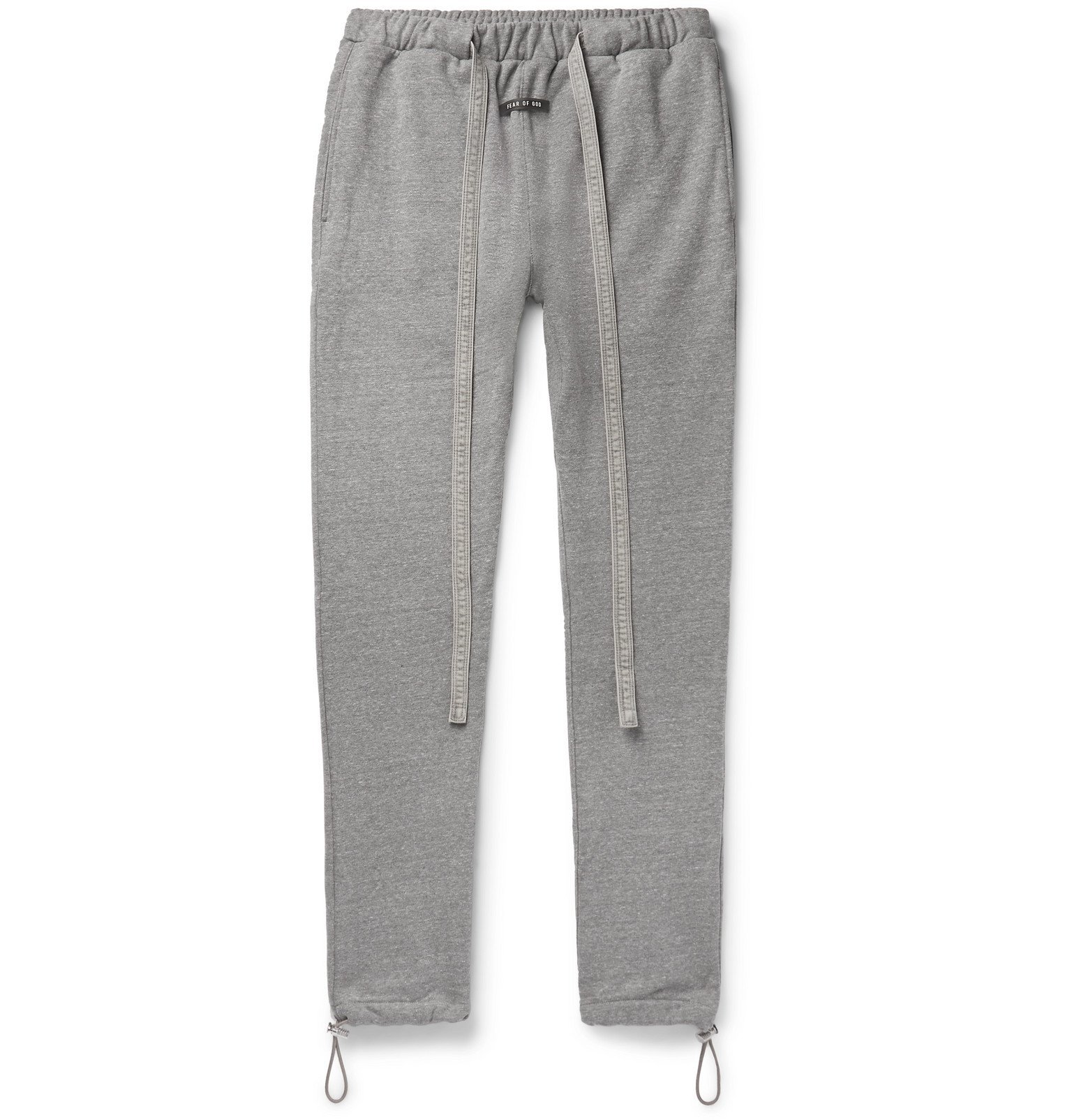 slim fit tapered sweatpants