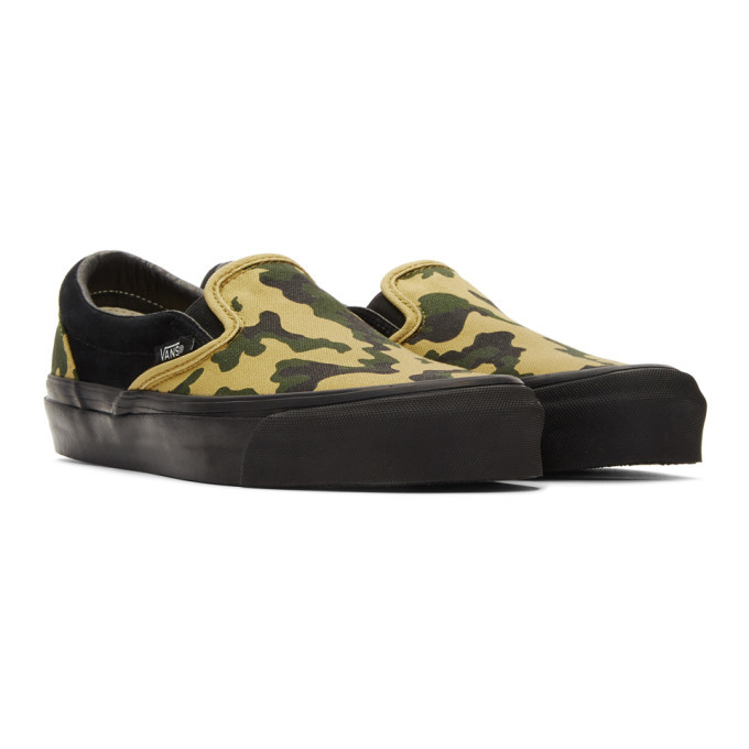 Vans Black Camo OG Classic SlipOn Sneakers Vans