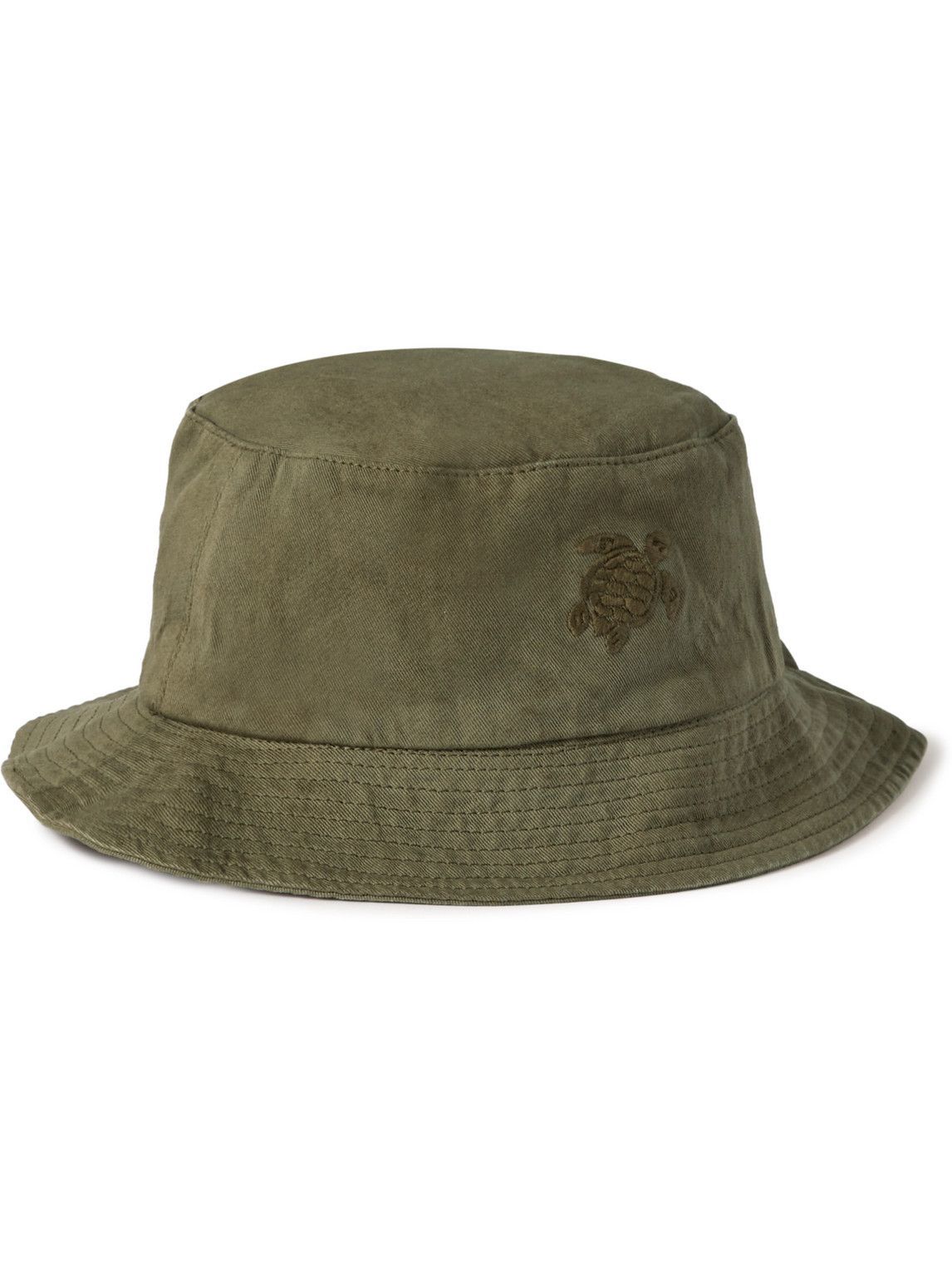 Vilebrequin - Beny Logo-Embroidered Cotton-Twill Bucket Hat Vilebrequin