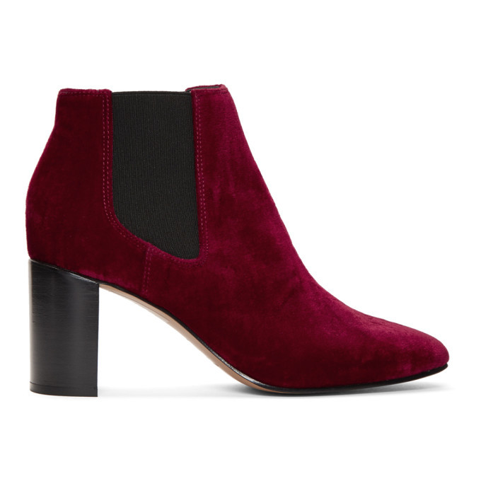 rag and bone red boots