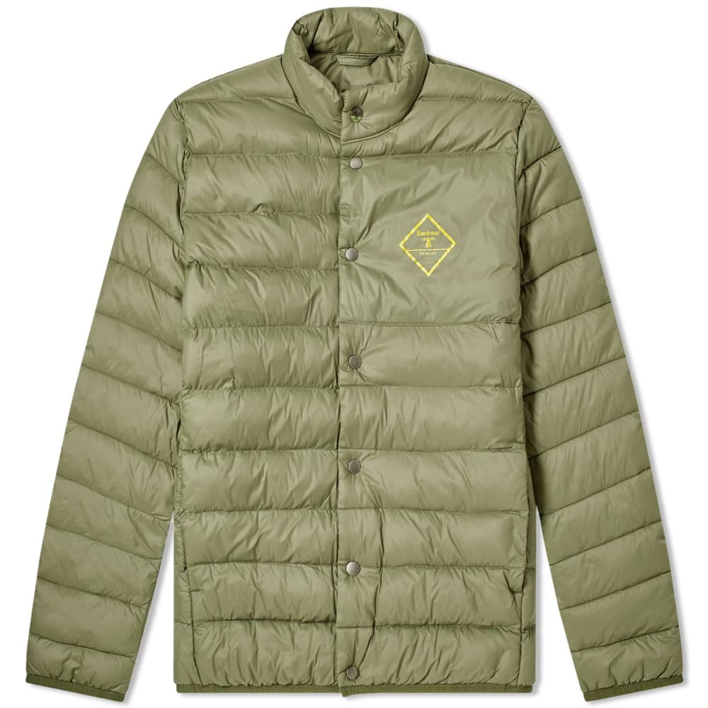 Photo: Barbour Sergeant Quilted Jacket Light Moss