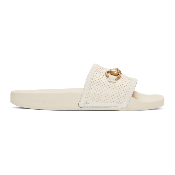 gucci pursuit horsebit slide