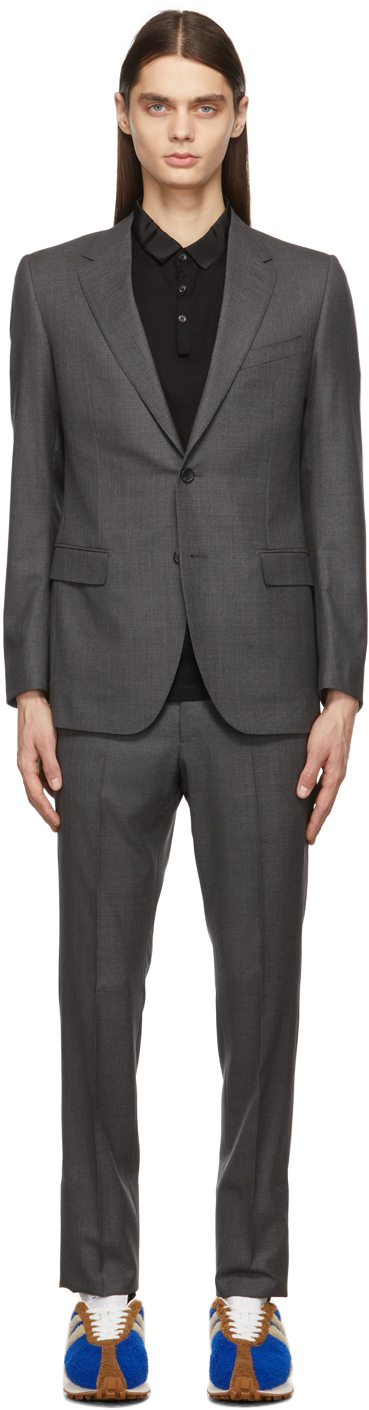 Lanvin Grey Drop 8 Suit Lanvin