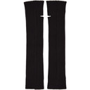 032c Black and Red Embroidered Arm Warmers