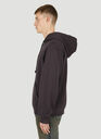 Ragland Hooded Sweatshirt in Black