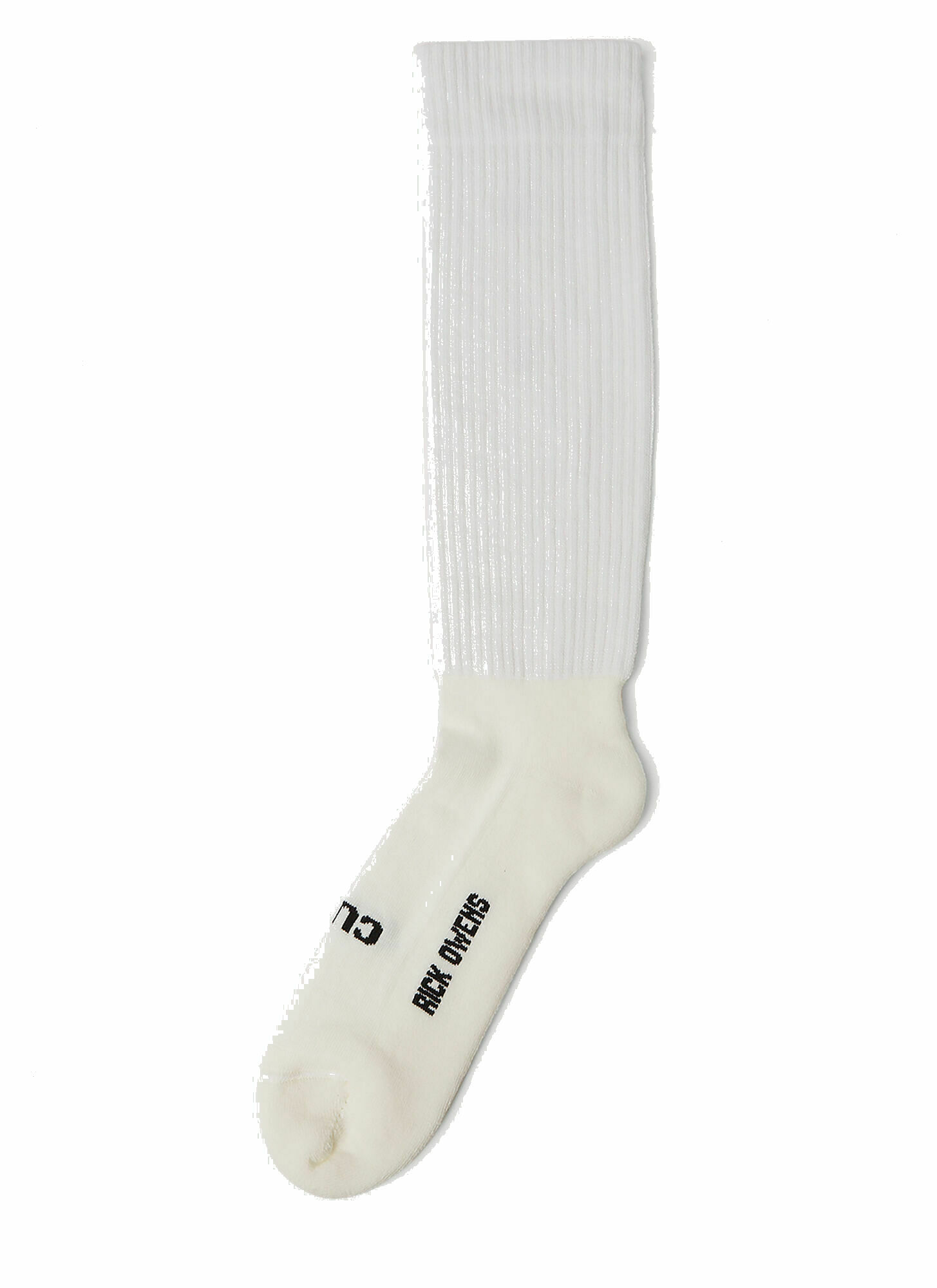 Photo: Rick Owens - So Cunt Socks in White