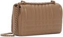 Burberry Brown Quilted Small Lola Bag