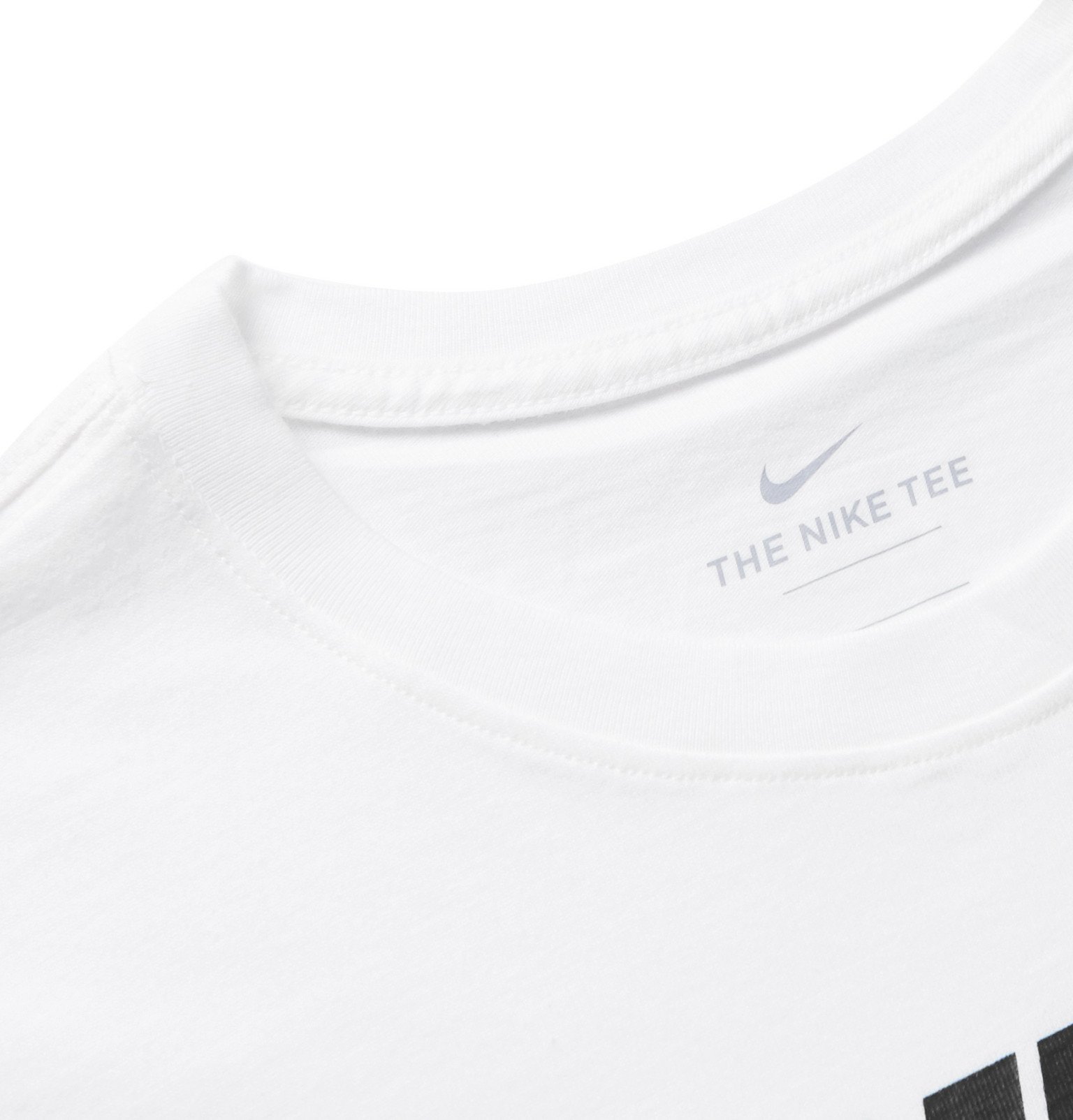 Nike - Sportswear Futura Logo-Print Cotton-Jersey T-Shirt - White Nike