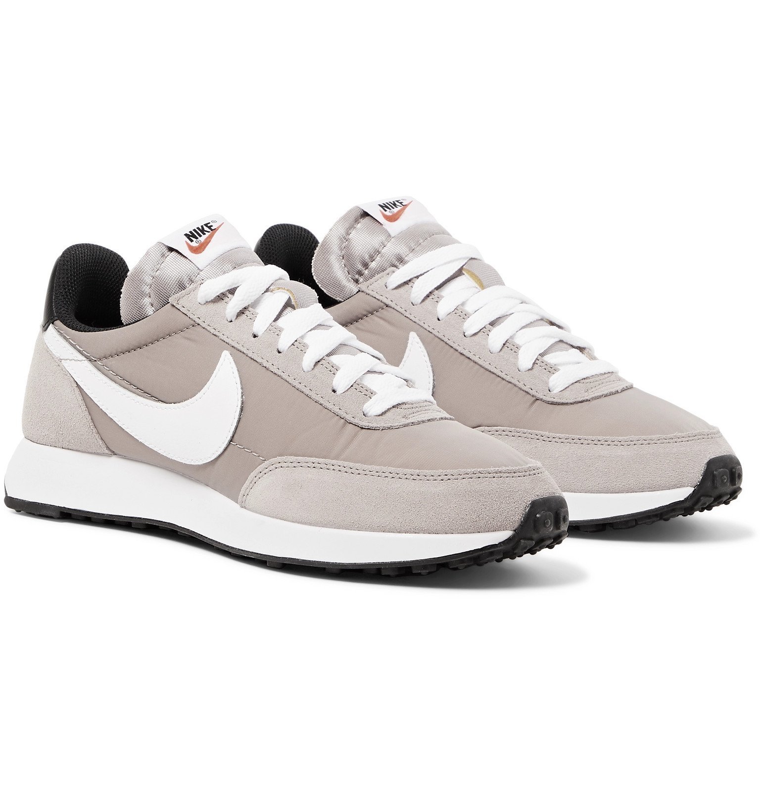 Nike - Air Tailwind 79 Shell, Suede and Leather Sneakers - Gray Nike