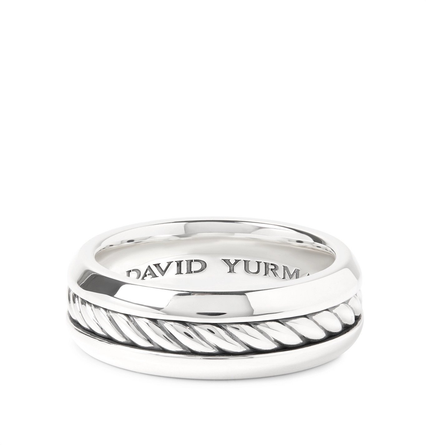 David Yurman - Sterling Silver Ring - Silver David Yurman