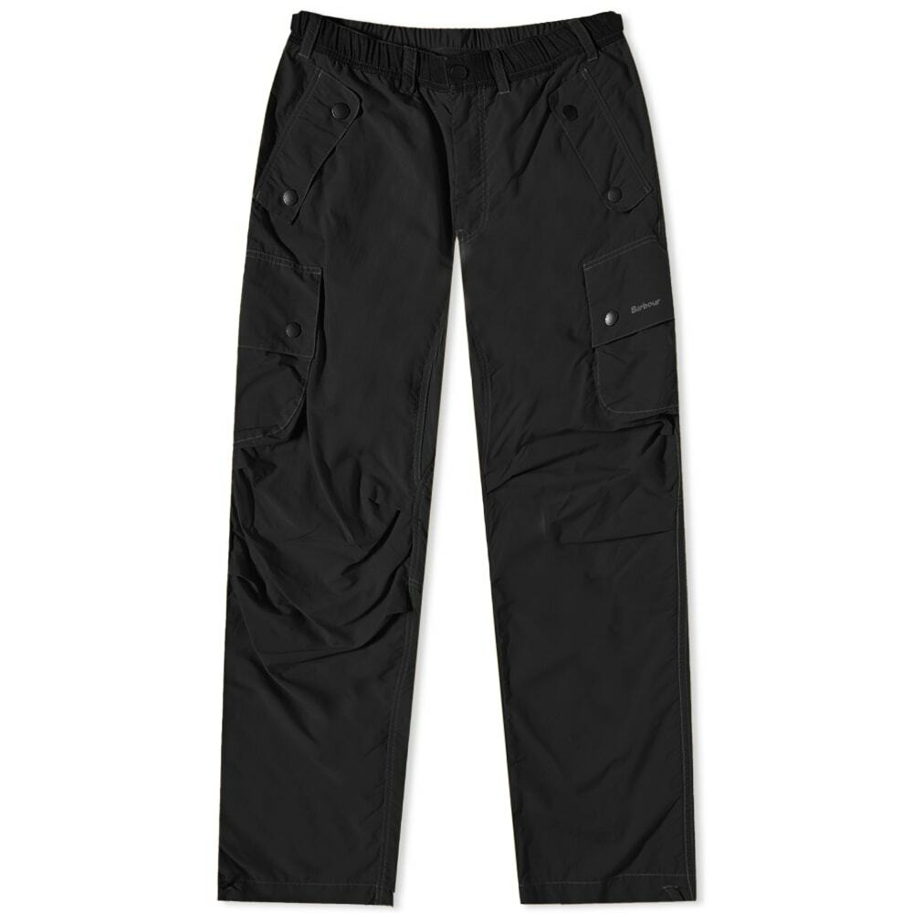 Barbour x and wander Splits Pant in Black Barbour