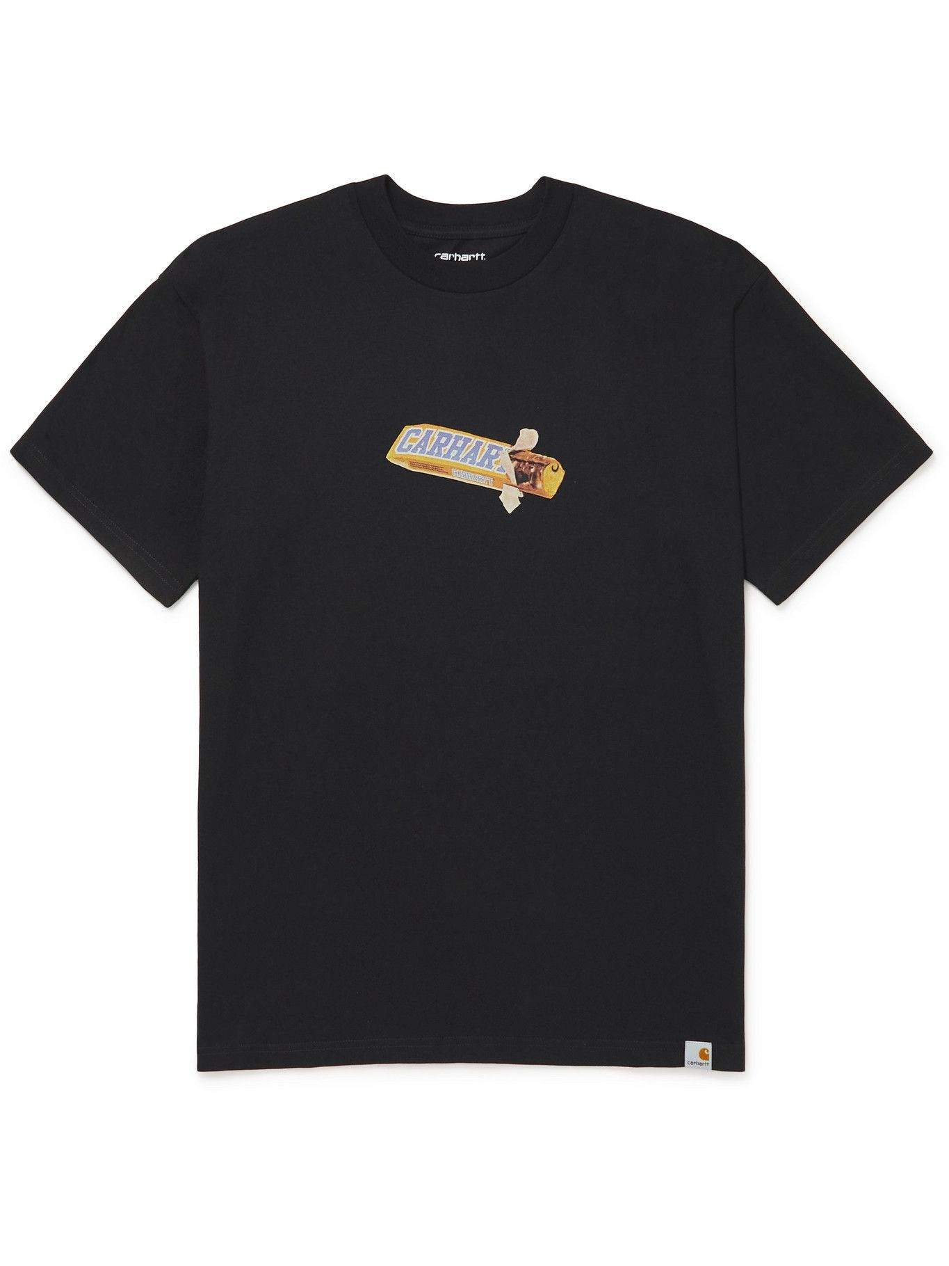 Carhartt WIP Chocolate Bar Printed CottonJersey TShirt Black