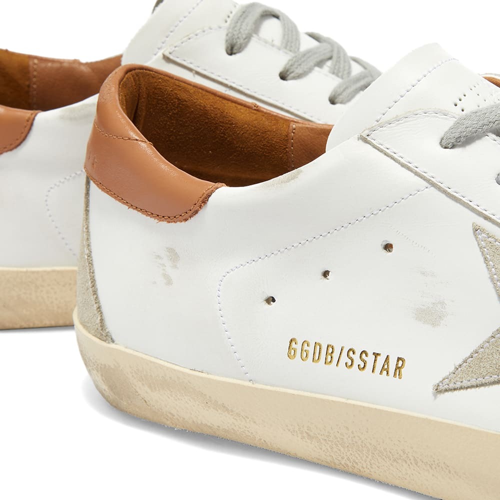 Golden Goose Men's Superstar Leather Sneakers White