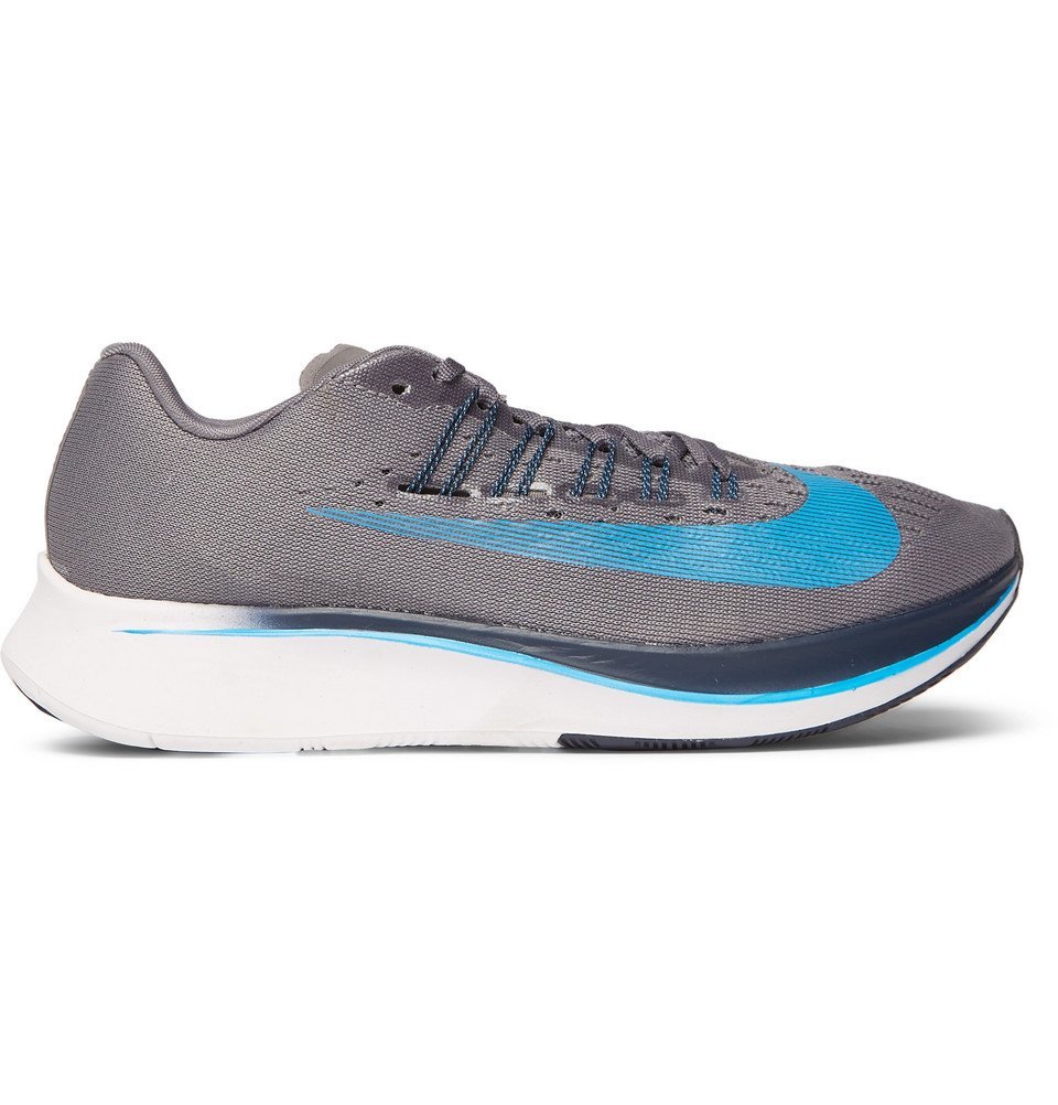 Nike Running - Zoom Fly Mesh Sneakers - Men - Gray Nike Running